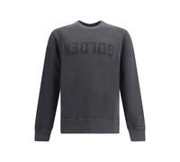 Golden Goose - Monogram Logoed SweaT-shirt - Homme - Sweatshirts et sweats à capuche - Gris - Taille: XL