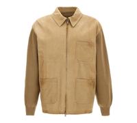 Golden Goose - Neil Knit Jacket - Homme - Vestes - Beige - Taille: M