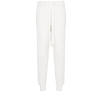Golden Goose - Pantalon de jogging en maille Journey - Femme - Pantalons - Blanc - Taille: 38 FR