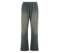 Golden Goose - Pantalon en coton - Homme - Pantalons - Gris - Taille: XL