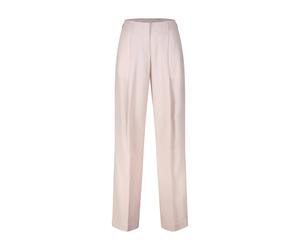 Golden Goose - Pantalon large en laine avec plis - Femme - Pantalons - Rose - Taille: 38 FR