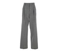 Golden Goose - Pantalon Large - Femme - Pantalons - Gris - Taille: 36 FR