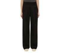 Golden Goose - Pantalon large - Femme - Pantalons - Noir - Taille: 42 FR