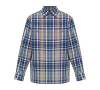 Golden Goose - Plaid Pattern Shirt - Homme - Chemises - Bleu - Taille: XL