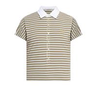 Golden Goose - Polo à Rayures - Femme - Tops - Brun - Taille: 38 FR
