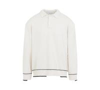 Golden Goose - Polo Rindley - Homme - Pulls - Blanc - Taille: M