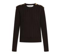 Golden Goose - Pull en laine - Femme - Pulls - Brun - Taille: 40 FR