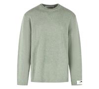 Golden Goose - Pull en maille bou col rond - Homme - Pulls - Vert - Taille: M