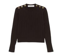 Golden Goose - Pulls à col rond - Femme - Pulls - Brun - Taille: 38 FR