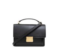 Golden Goose - Sac Venise Noir avec Détails en Or - Femme - Sacs - Noir - Taille: ONE Size
