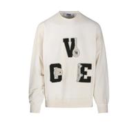 Golden Goose - Star Boxy Crewneck SweaT-shirt - Homme - Sweatshirts et sweats à capuche - Beige - Taille: M