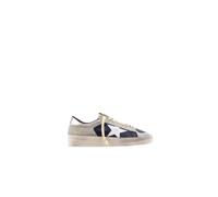 Golden Goose - Stardan Daim et Cuir Talon Argenté - Homme - Chaussures - Gris - Taille: 42 EU