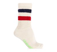Golden Goose - Striped Detail Socks - Femme - Sous-vêtements - Beige - Taille: L