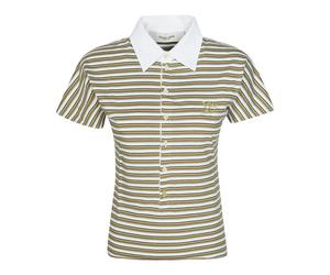 Golden Goose - Striped Polo - Femme - Tops - Multicolore - Taille: 38 FR