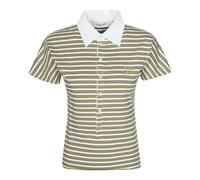 Golden Goose - Striped Polo - Femme - Tops - Multicolore - Taille: 40 FR