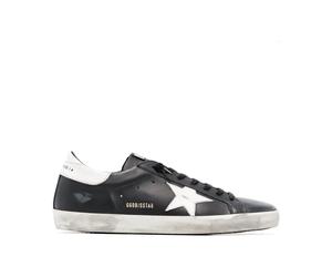 Golden Goose - Super-Star Baskets - Homme - Chaussures - Noir - Taille: 42 EU