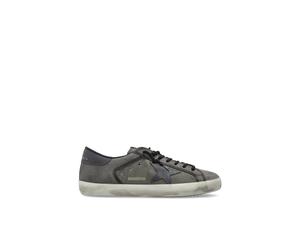Golden Goose - Super-Star Double Quarter Baskets - Homme - Chaussures - Gris - Taille: 45 EU