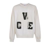 Golden Goose - SweaT-shirt à col rond graphique - Homme - Sweatshirts et sweats à capuche - Gris - Taille: L