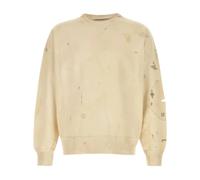 Golden Goose - SweaT-shirt Col Rond Journey - Homme - Sweatshirts et sweats à capuche - Blanc - Taille: XS
