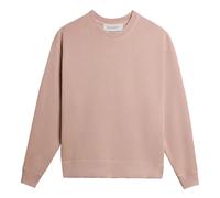 Golden Goose - SweaT-shirt côtelé à écusson logo - Femme - Sweatshirts et sweats à capuche - Rose - Taille: 42 FR