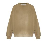 Golden Goose - SweaT-shirt effet vintage - Homme - Sweatshirts et sweats à capuche - Vert - Taille: S
