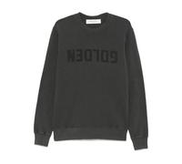 Golden Goose - Monogram Logo SweaT-shirt - Homme - Sweatshirts et sweats à capuche - Gris - Taille: M