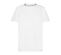 Golden Goose – T-shirt Femme – coupe régulière à effet vieilli – Blanc – Taille 36 FR
