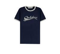 GOLDEN GOOSE t-shirt en coton homme bleu - S