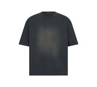 Golden Goose - T-shirt en jersey de coton noir avec logo brodé - Homme - Tops - Noir - Taille: M