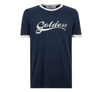 Golden Goose - T-shirt - Homme - Tops - Bleu - Taille: M
