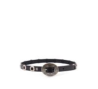 Golden Goose - Threads Belt - Homme - Accessoires - Noir - Taille: 80 CM