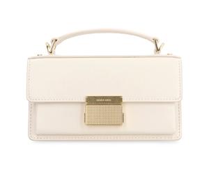 Golden Goose - Venezia Mini Crossbody Bag - Femme - Sacs - Blanc - Taille: ONE Size