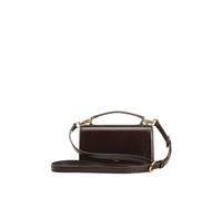 Golden Goose - Venezia Small Leather Handbag - Femme - Sacs - Brun - Taille: ONE Size