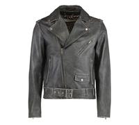 Golden Goose - Veste de motard en cuir - Homme - Vestes - Noir - Taille: XL