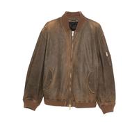Golden Goose - Veste en cuir - Homme - Vestes - Brun - Taille: M