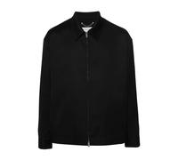Golden Goose - Veste en laine avec fermeture éclair - Homme - Vestes - Noir - Taille: M