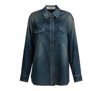 Golden Goose - Veste Légère - Femme - Blouses et Chemises - Bleu - Taille: 36 FR
