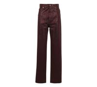 Golden Goose - Wide Jeans - Femme - Jeans - Rouge - Taille: W27