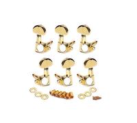 Golden Guitar Tuning Pegs Tuners Machine Heads for Electric Guitar 3L 3R Pack of 6