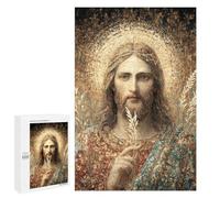 Golden Halo Portrait Art Print Puzzle 1000 Pièces Educa Jouet en Bois Cadeau Unique Décoration Intérieure Jeu Éducatif Challenge Toy Adultes Et Enfants À Partir De 14 Ans 1000 PCS