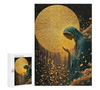 Golden Halo Serenity Puzzle 1000 Pièces Educa Jouet en Bois Cadeau Unique Décoration Intérieure Jeu Éducatif Challenge Toy Adultes Et Enfants À Partir De 14 Ans 300 PCS