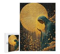 Golden Halo Serenity Puzzle 500 Pièces Educa Jouet en Bois Cadeau Unique Décoration Intérieure Jeu Éducatif Challenge Toy Adultes Et Enfants À Partir De 14 Ans 500 PCS