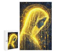 Golden Halo Silhouette Puzzle 1000 Pièces Educa Jouet en Bois Cadeau Unique Décoration Intérieure Jeu Éducatif Challenge Toy Adultes Et Enfants À Partir De 14 Ans 1000 PCS
