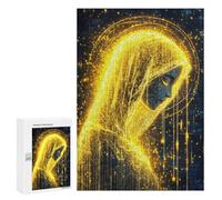 Golden Halo Silhouette Puzzle 1000 Pièces Educa Jouet en Bois Cadeau Unique Décoration Intérieure Jeu Éducatif Challenge Toy Adultes Et Enfants À Partir De 14 Ans 300 PCS