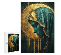 Golden Halo Statue Decor Puzzle 1000 Pièces Educa Jouet en Bois Cadeau Unique Décoration Intérieure Jeu Éducatif Challenge Toy Adultes Et Enfants À Partir De 14 Ans 1000 PCS