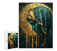 Golden Halo Statue Decor Puzzle 1000 Pièces Educa Jouet en Bois Cadeau Unique Décoration Intérieure Jeu Éducatif Challenge Toy Adultes Et Enfants À Partir De 14 Ans 500 PCS