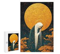 Golden Halo Virgin Painting Puzzle 1000 Pièces Educa Jouet en Bois Cadeau Unique Décoration Intérieure Jeu Éducatif Challenge Toy Adultes Et Enfants À Partir De 14 Ans 1000 PCS