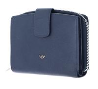 Golden Head Billfold Coin Wallet With Snap Closure Sapphire