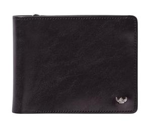 Golden Head Colorado Classic Billfold Wallet with Zipped Coin Compartment Black