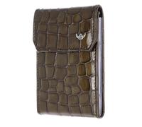 Golden Head Cayenne Étui pour cartes de crédit Protection RFID Cuir véritable 7 cm brun